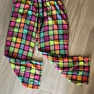 Colorful Plaid Bottoms